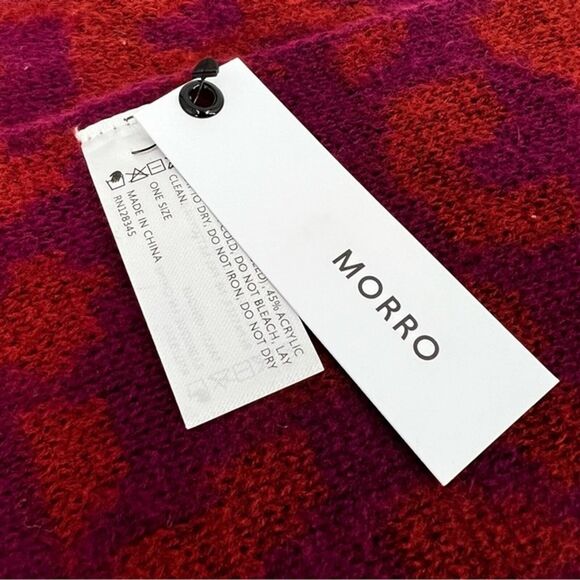 Athleta Morro Cozy Leopard Scarf in Dried Cinnamon - NWT - Picture 3 of 7